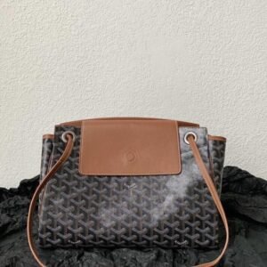 Alternative view of Fake Goyard Rouette Souple Brown