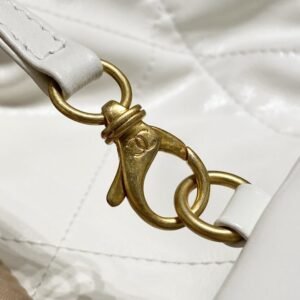 Alternative view of CHANEL 22 Medium Handbag White