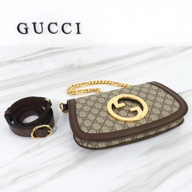 Fake Gucci Blondie Canvas Brown - Image 9