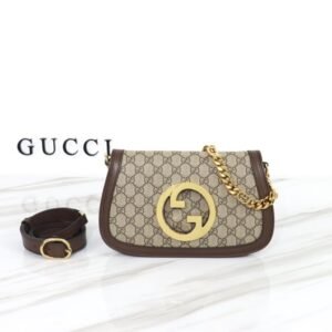 Fake Gucci Blondie Canvas Brown