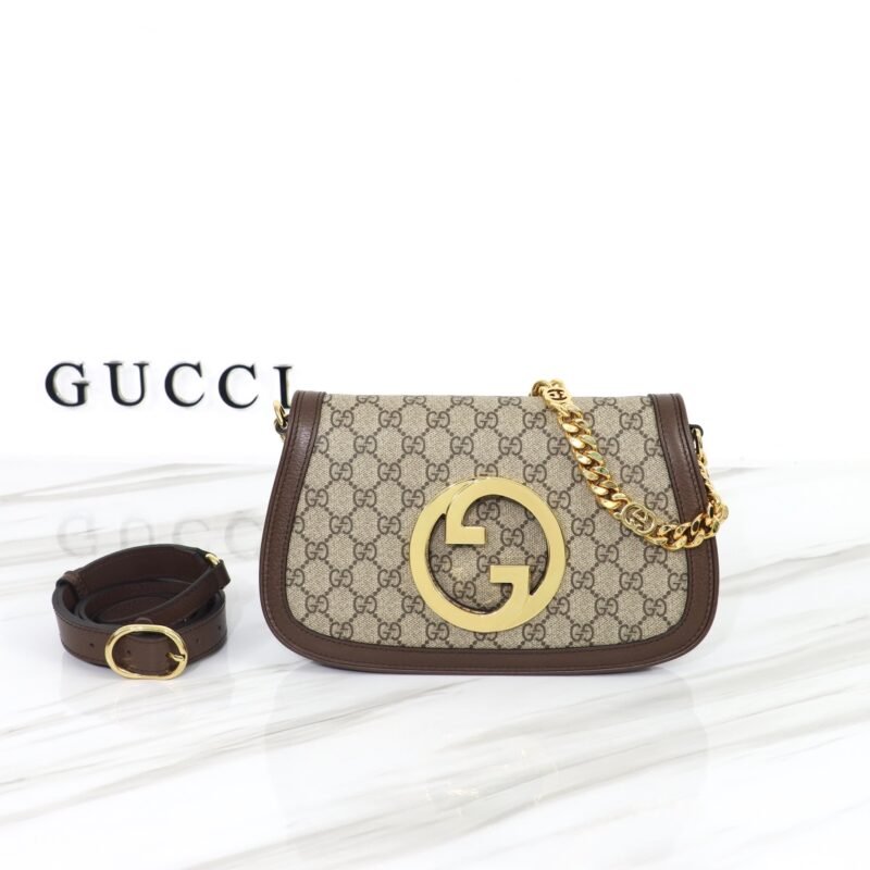 Fake Gucci Blondie Canvas Brown