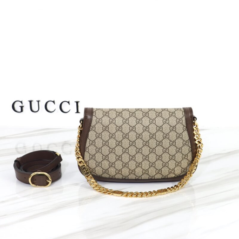 Fake Gucci Blondie Canvas Brown - Image 5