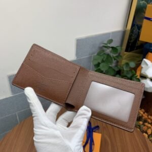 Alternative view of Louis Vuitton Slender Wallet Brown