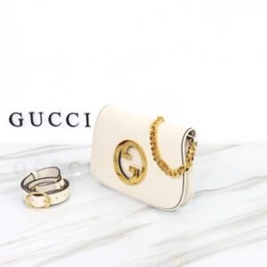 Alternative view of Fake Gucci Blondie Leather White