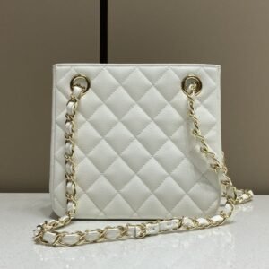 Alternative view of CHANEL 22S Hubo Bag White