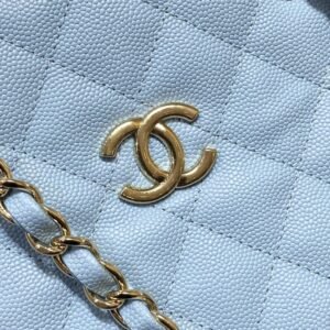 Alternative view of CHANEL 22S Hubo Bag Light Blue