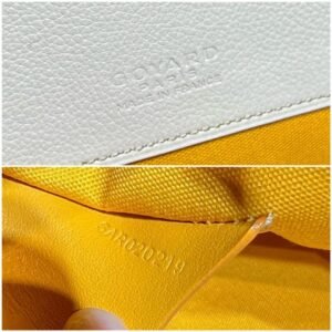 Alternative view of Fake Goyard Senat MM White