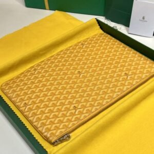 Alternative view of Replica Goyard Senat MM Yellow