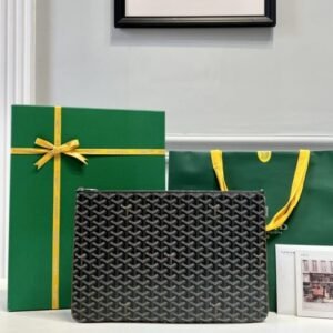 Alternative view of Fake Goyard Senat MM Black