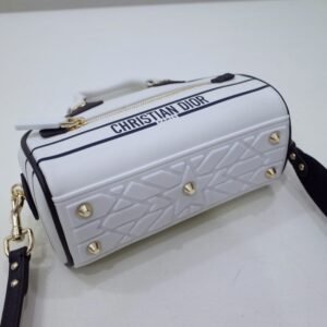 Alternative view of Replica Dior Vibe Zip Bowling Bag White