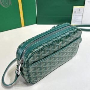 Alternative view of Fake Goyard Cap Vert Red Green