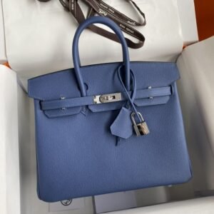 Fake Hermès Birkin Agate Blue