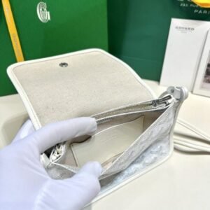 Alternative view of Fake Goyard Plumet Pocket Wallet White