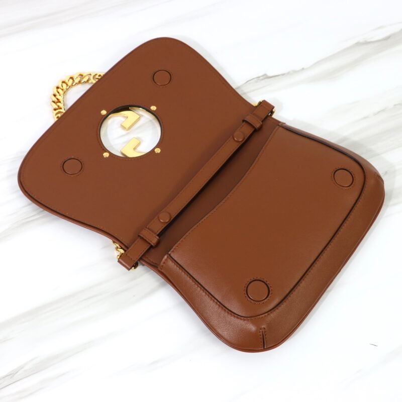 Replica Gucci Blondie Leather Brown - Image 4
