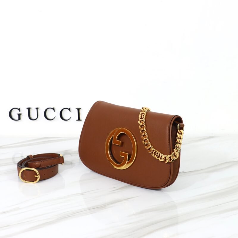 Replica Gucci Blondie Leather Brown - Image 10