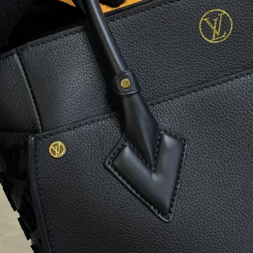 Fake Louis Vuitton On My Side Black All - Image 3