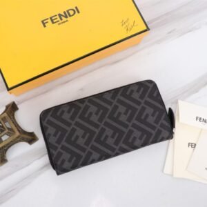Alternative view of Fake Fendi Ff Black Wallet