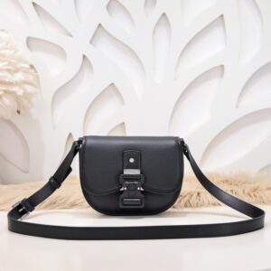 Fake Dior Mini Gallop Bag With Strap Black