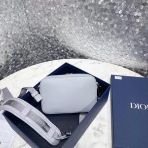 Alternative view of Replica Dior Safari Bag With Strap Sky Blue
