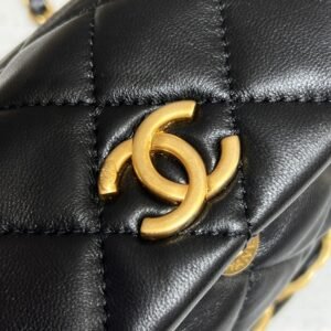Alternative view of CHANEL Hobo Bag Black