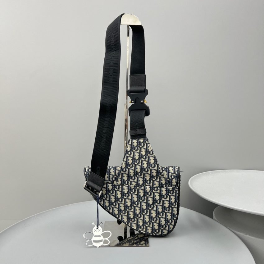 Replica Dior Saddle Bag Oblique - Image 9