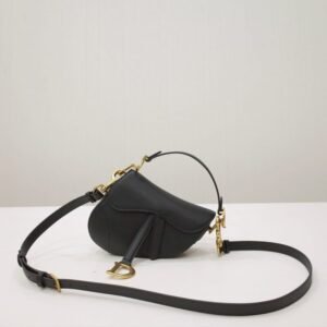 Replica Dior Saddle Bag Small Black