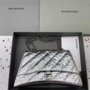 Fake Balenciaga Crush Large Silver