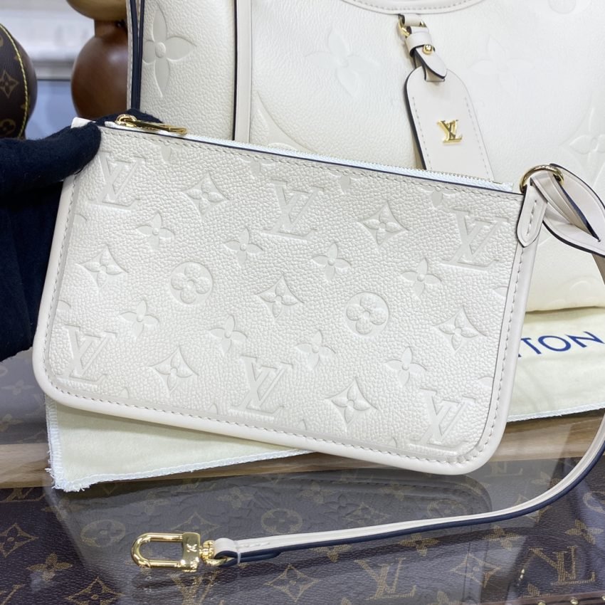 Replica Louis Vuitton Carry All White - Image 3