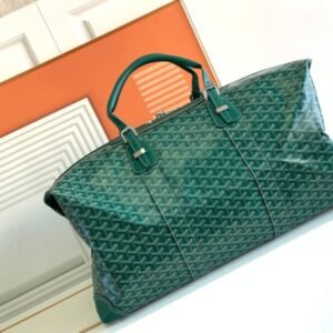 Alternative view of Fake Goyard Bowling 55 Bag Green
