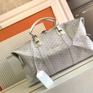 Replica Goyard Bowling 55 Bag White