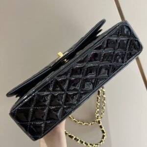 Alternative view of CHANEL Classic Flap 25cm Patent Black