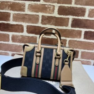 Alternative view of Replica Gucci Bauletto Top Handle Brown
