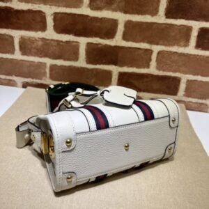Alternative view of Fake Gucci Bauletto Top Handle White