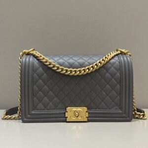 CHANEL Le Boy Large Grey
