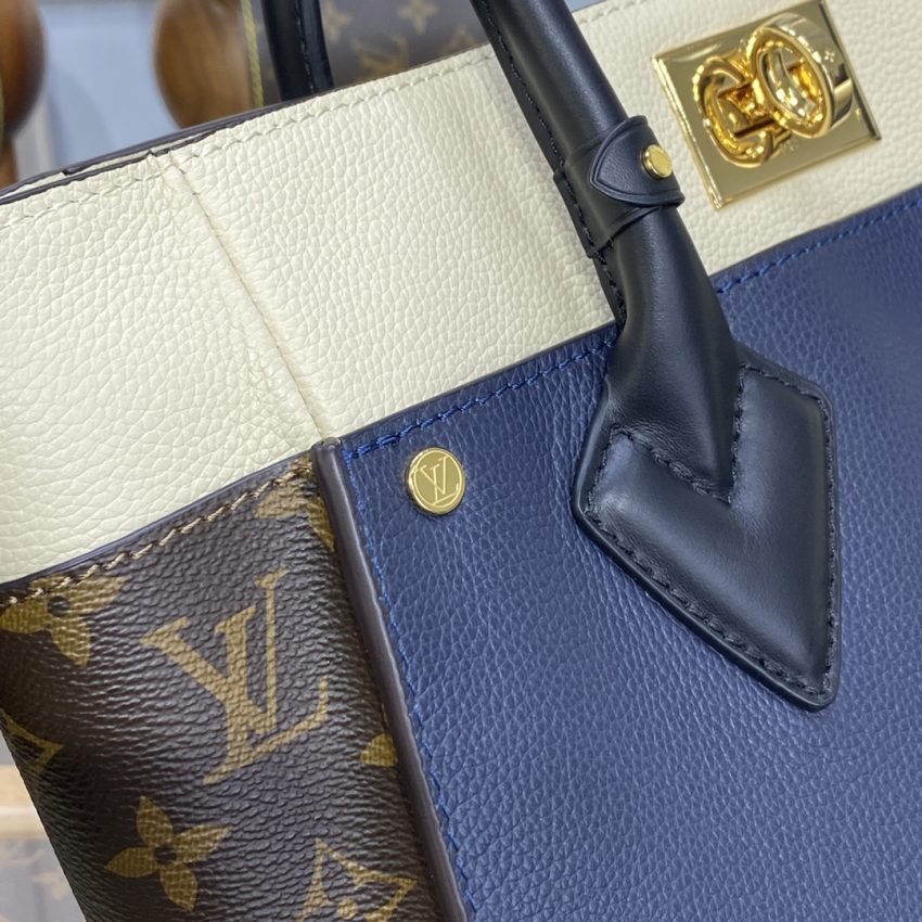 Fake Louis Vuitton On My Side Dark Blue - Image 5