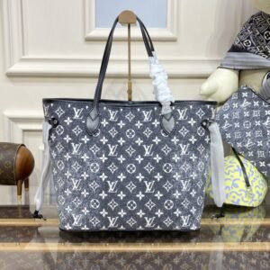 Fake Louis Vuitton Neverfull MM Denim