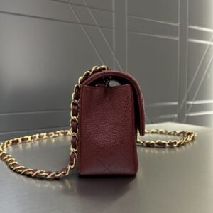 Alternative view of CHANEL Classic Flap 20cm Burgundy