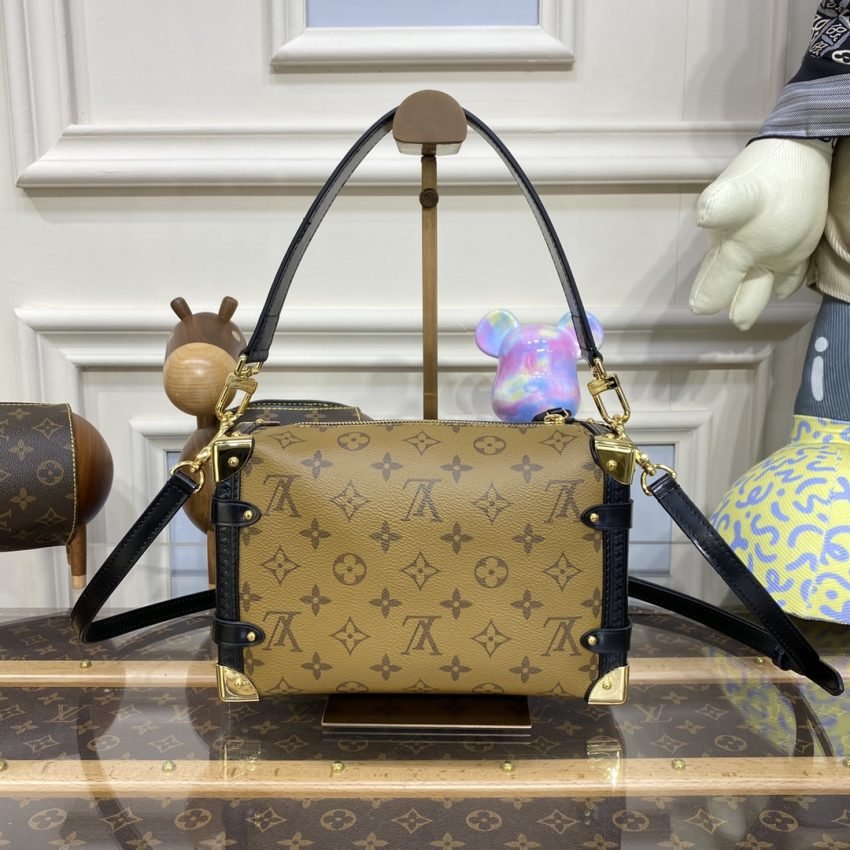 Replica Louis Vuitton Side Trunk Brown Canvas - Image 6