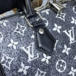 Alternative view of Fake Louis Vuitton Speedy Bandouliere 25 Denim Canvas