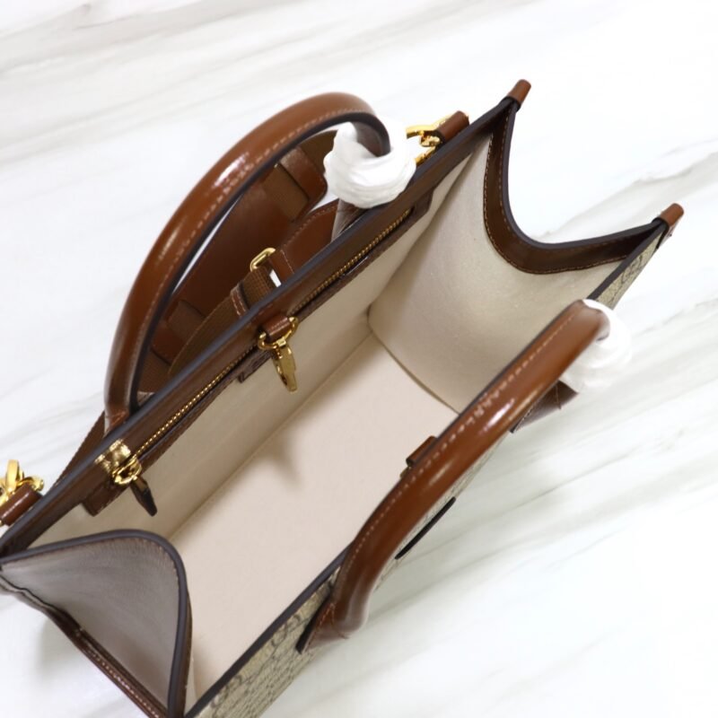 Replica Gucci Interlocking Double G Small Tote Bag - Image 2