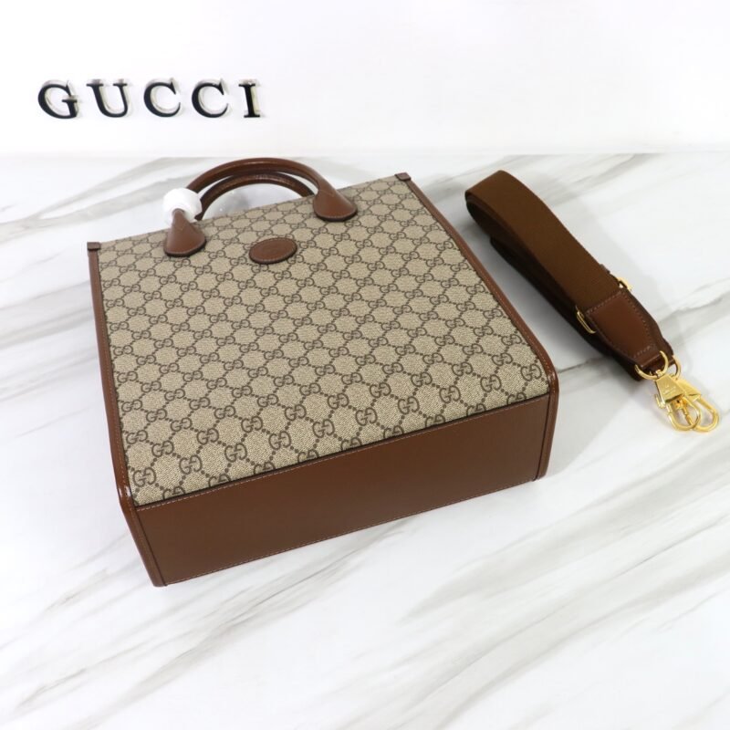 Replica Gucci Interlocking Double G Small Tote Bag - Image 4
