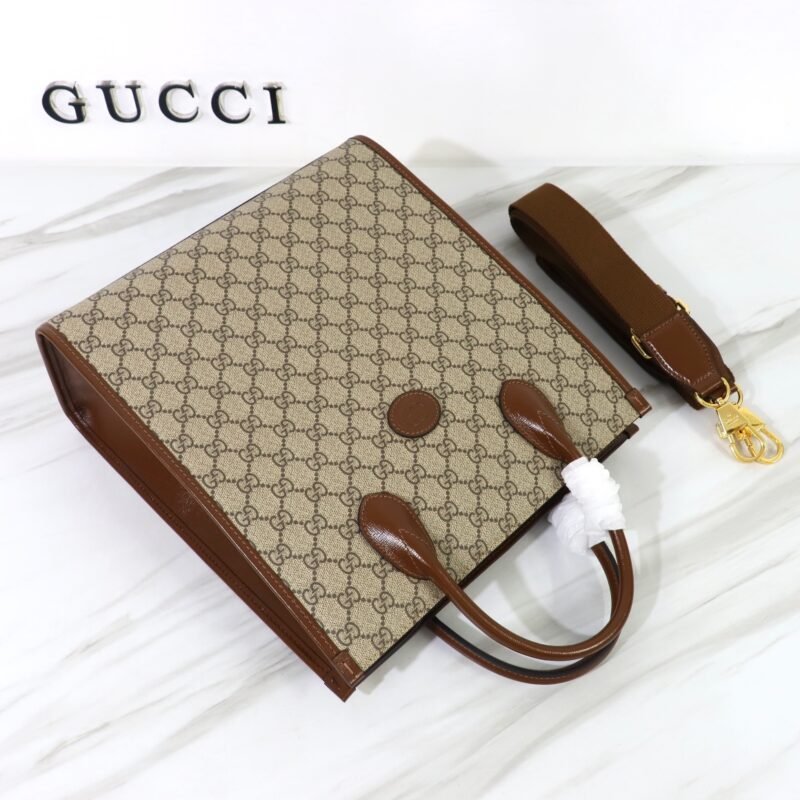 Replica Gucci Interlocking Double G Small Tote Bag - Image 9