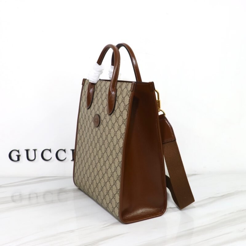 Replica Gucci Interlocking Double G Small Tote Bag - Image 8