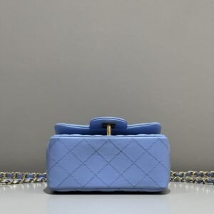 Alternative view of CHANEL Classic Flap 17cm Blue