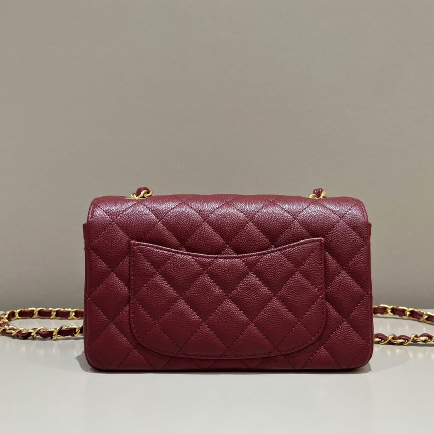 CHANEL Classic Flap 25cm Burgundy - Image 2
