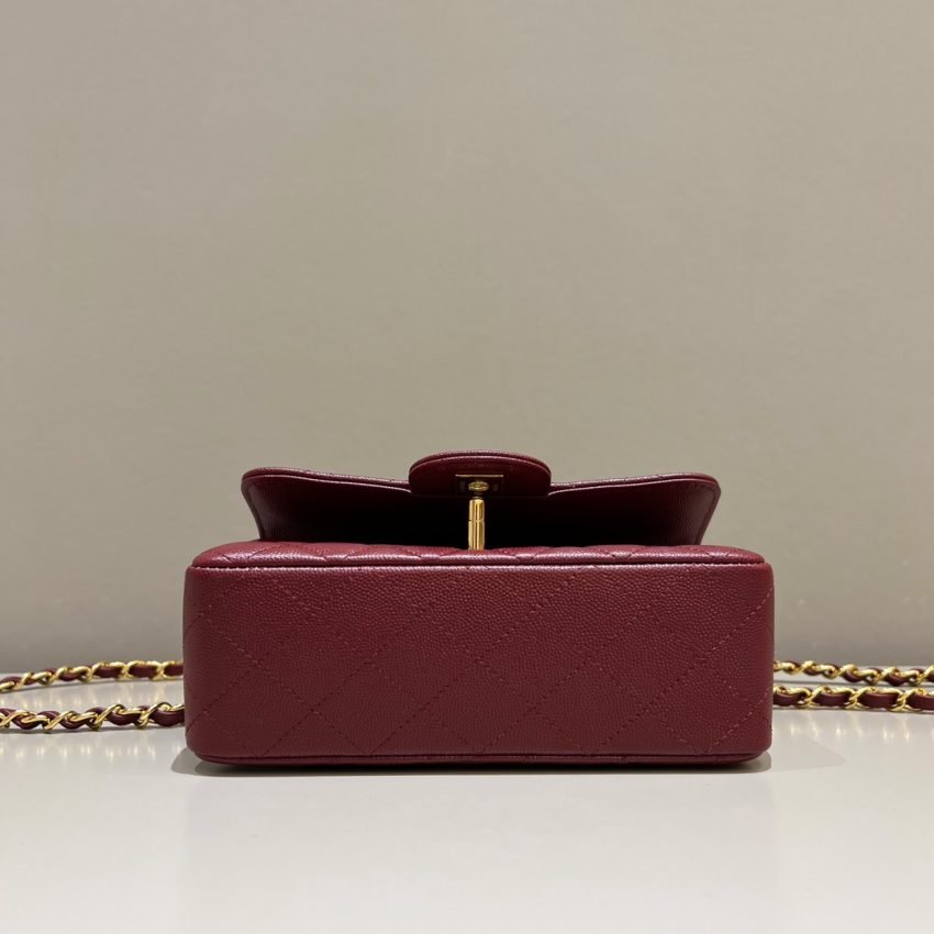 CHANEL Classic Flap 25cm Burgundy - Image 5
