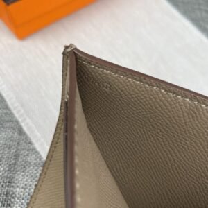Alternative view of Fake Hermès Pocket Wallet Golden