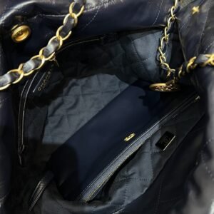 Alternative view of CHANEL 22 Small Handbag Dark Blue