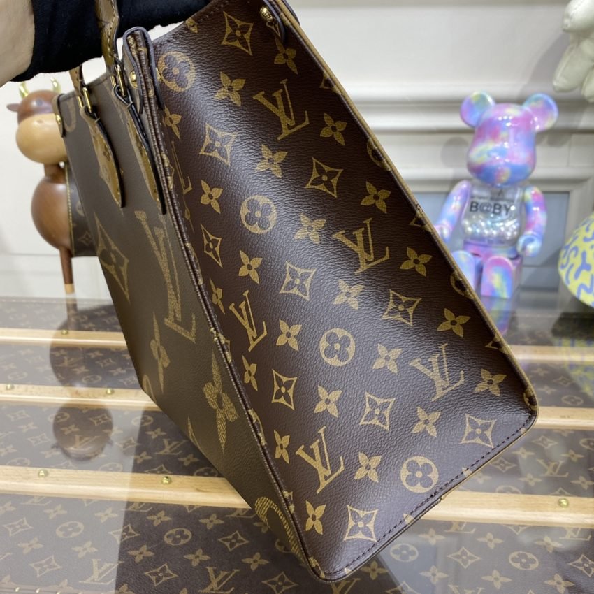 Fake Louis Vuitton Onthego Brown Canvas - Image 6