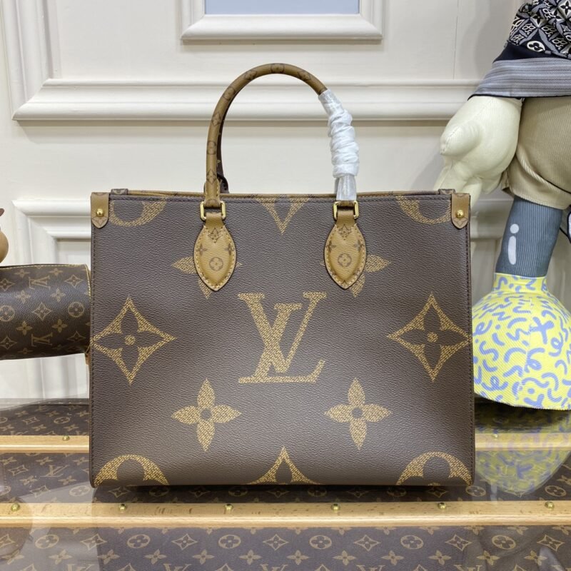 Fake Louis Vuitton Onthego Brown Canvas